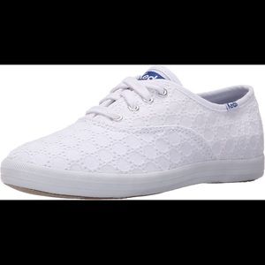 Keds White Eyelet Women Sneakers WF54546 NWT